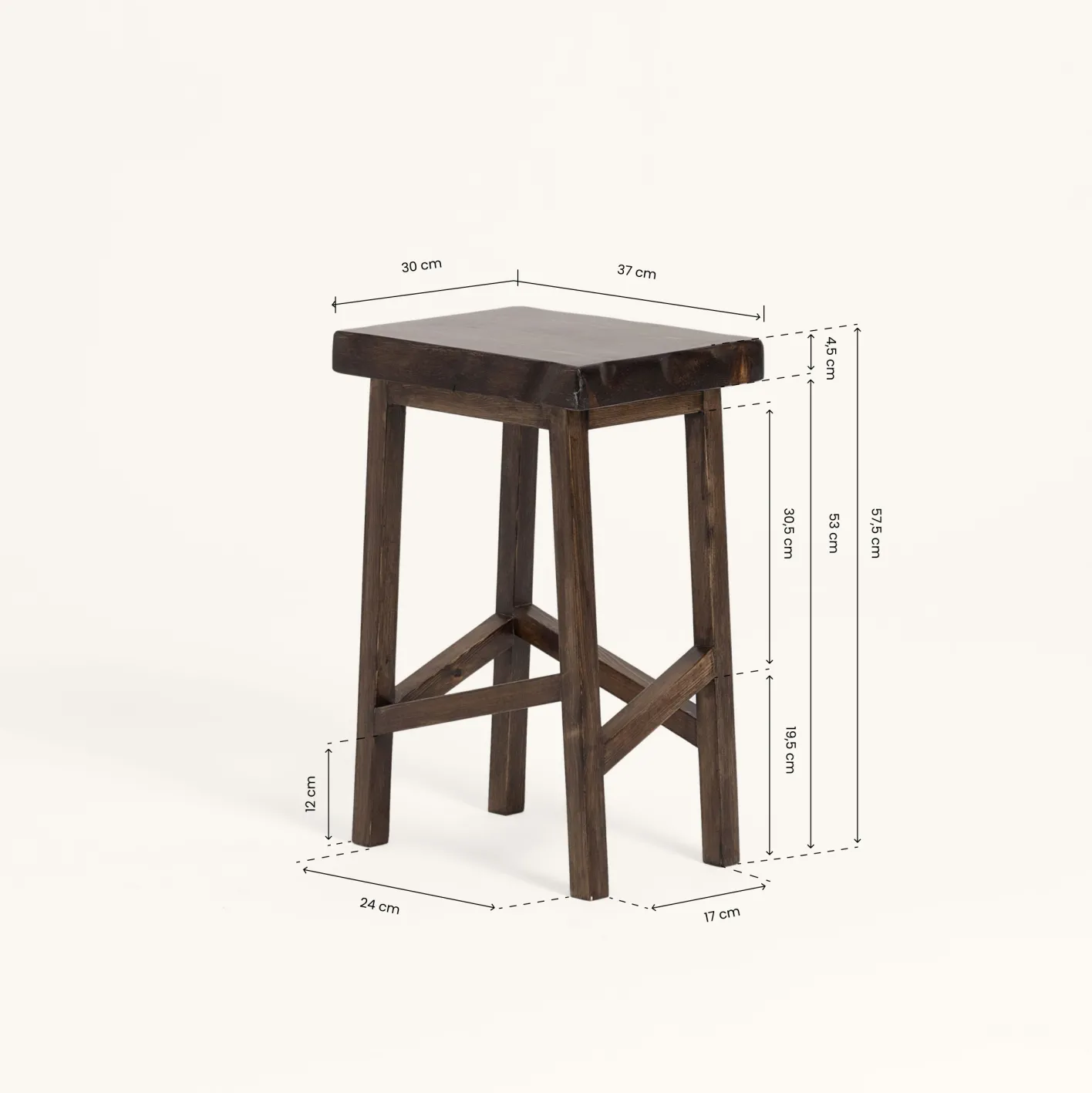 Taburetes-Hannun Banqueta Touré