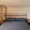 Cabeceros De Cama-Hannun Cabecero tapizado Eunice rayas