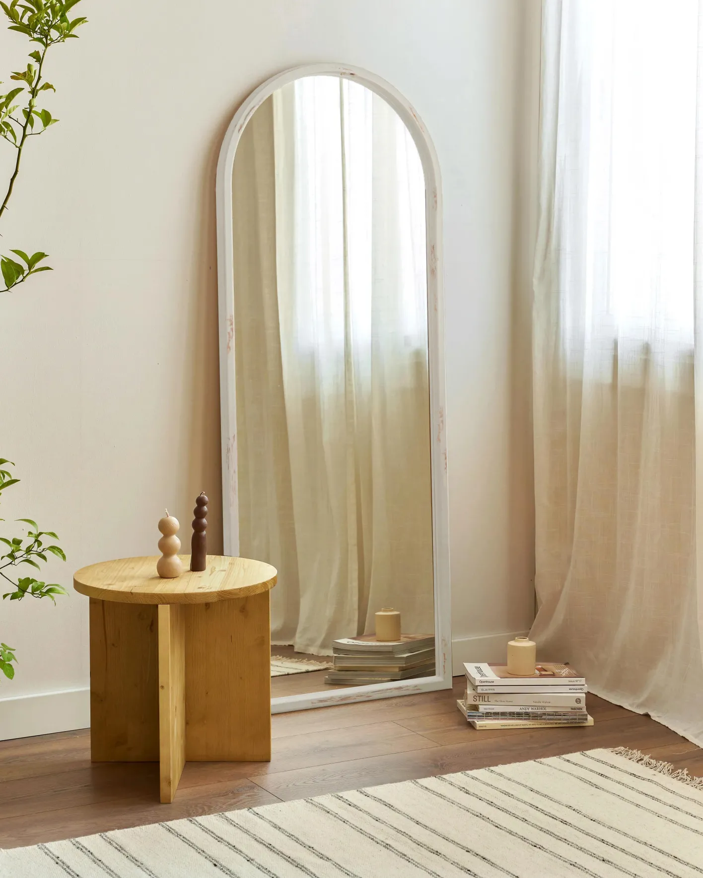 Espejos|Ver Todo Decoración-Hannun Espejo arco de pie Katia