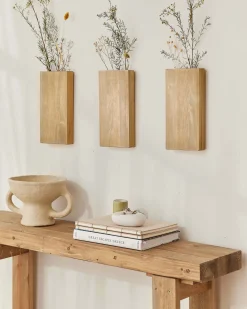Decoración De Pared|Objetos Decorativos-Hannun Jarrón florero de pared Koen