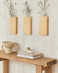 Decoración De Pared|Objetos Decorativos-Hannun Jarrón florero de pared Koen