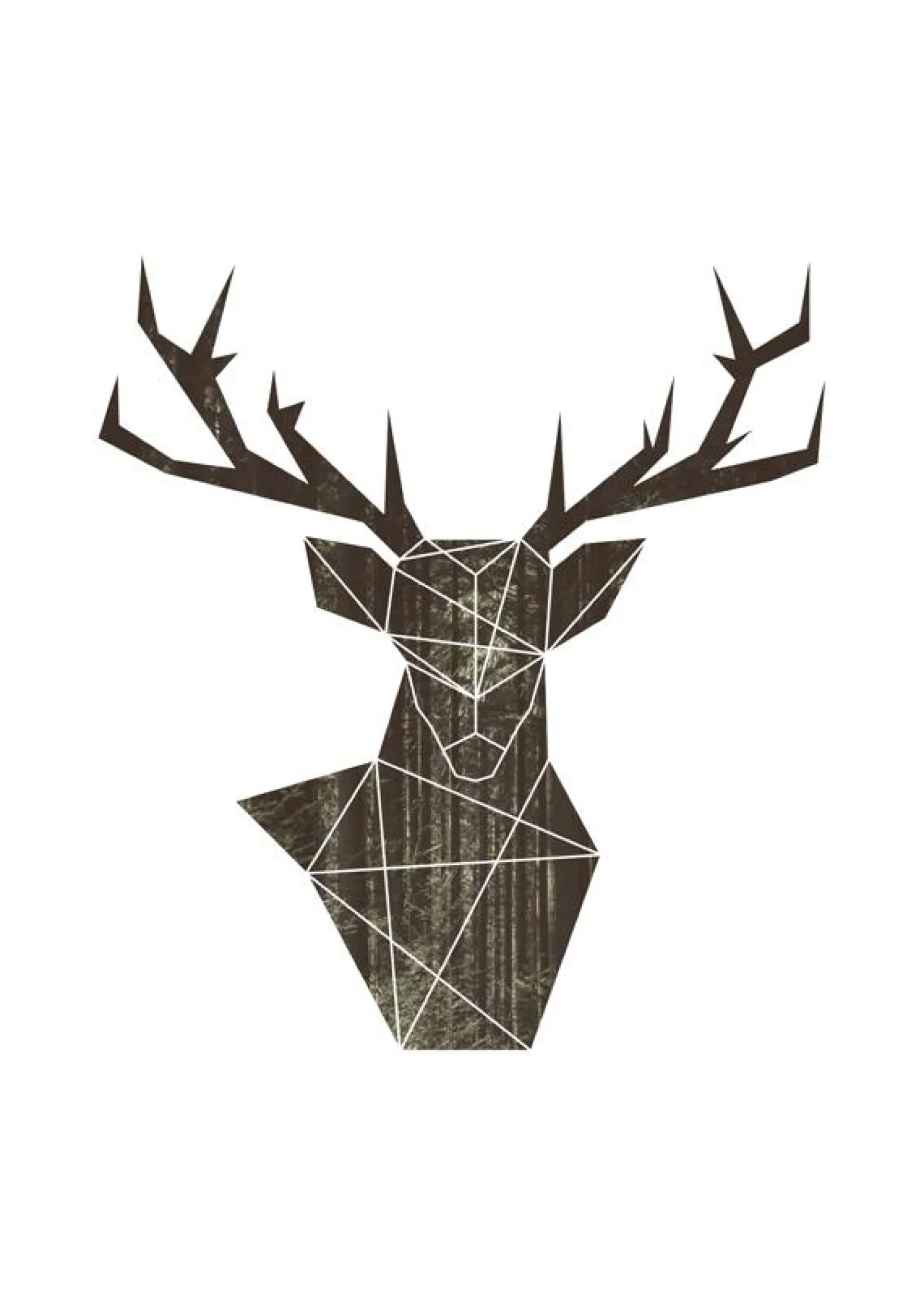 Láminas-Hannun Lámina Deer Shadow