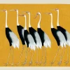 Láminas-Hannun Lámina Japanese Red-Crowned Crane Vintage