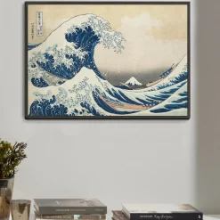 Láminas-Hannun Lámina The Great Wave of Kanagawa