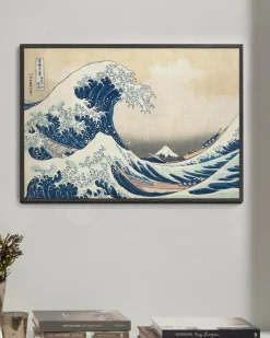 Láminas-Hannun Lámina The Great Wave of Kanagawa
