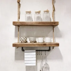 Estanterías Colgantes-Hannun Makemba Cocina