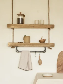 Estanterías Colgantes-Hannun Makemba Cocina