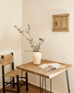 Mesas De Comedor-Hannun Mesa cuadrada Yorel