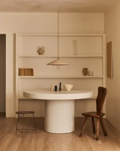 Mesas De Comedor|Mesas De Microcemento-Hannun Mesa de comedor Persillé