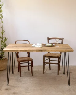 Mesas De Comedor-Hannun Mesa de comedor Yorel madera recuperada