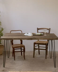 Mesas De Comedor-Hannun Mesa de comedor Yorel madera recuperada
