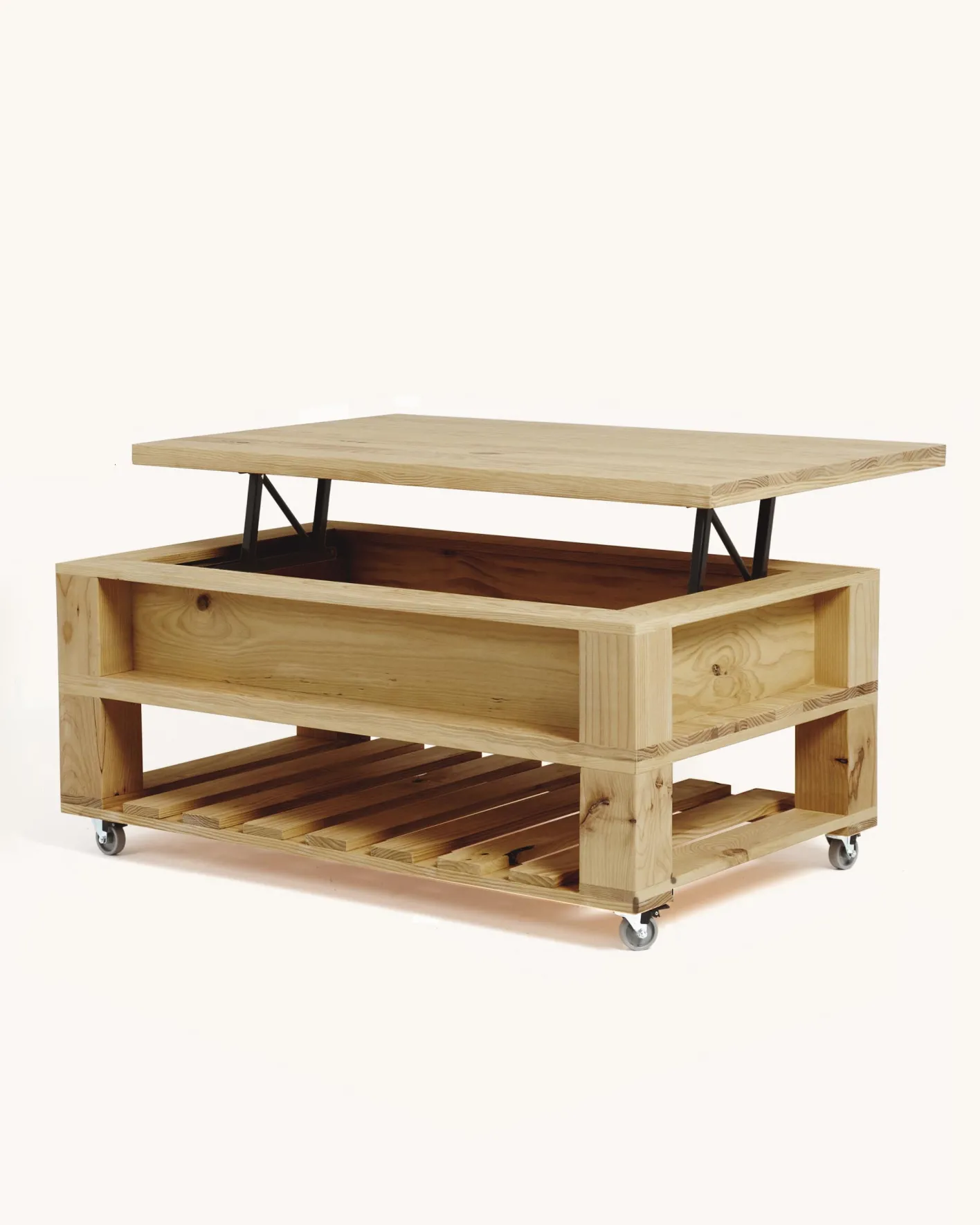 Mesas De Centro-Hannun Mesa elevable Meike