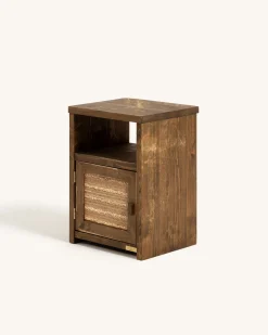 Mesitas De Noche-Hannun Mesita de noche con puerta Kerlin