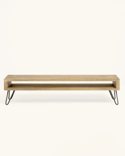 Mesas De Centro|Muebles Tv-Hannun Mesita Hairpin