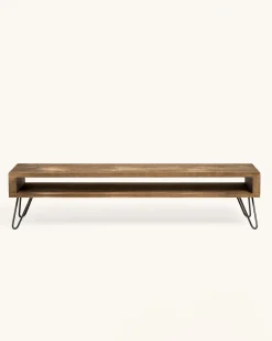 Mesas De Centro|Muebles Tv-Hannun Mesita Hairpin