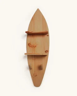 Estanterías Colgantes|Percheros-Hannun Perchero/estantería tabla surf Razo