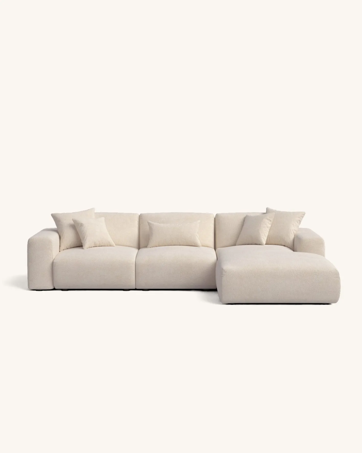 Sofás-Hannun Sofá chaise longue Enzo