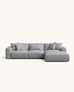 Sofás-Hannun Sofá chaise longue Enzo