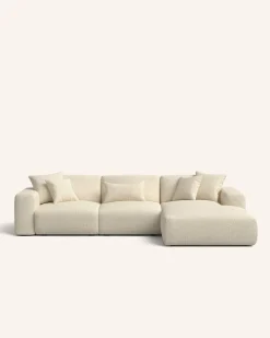 Sofás-Hannun Sofá chaise longue Enzo