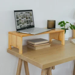 Organización|Objetos Decorativos-Hannun Soporte de ordenador Galea