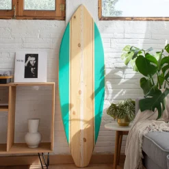 Decoración De Pared|Objetos Decorativos-Hannun Tabla de surf decorativa Ylena Multicolor